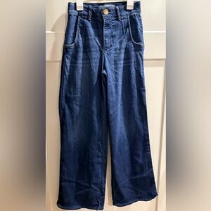 Wit & Wisdom Deep Blue Wide Leg Jeans
